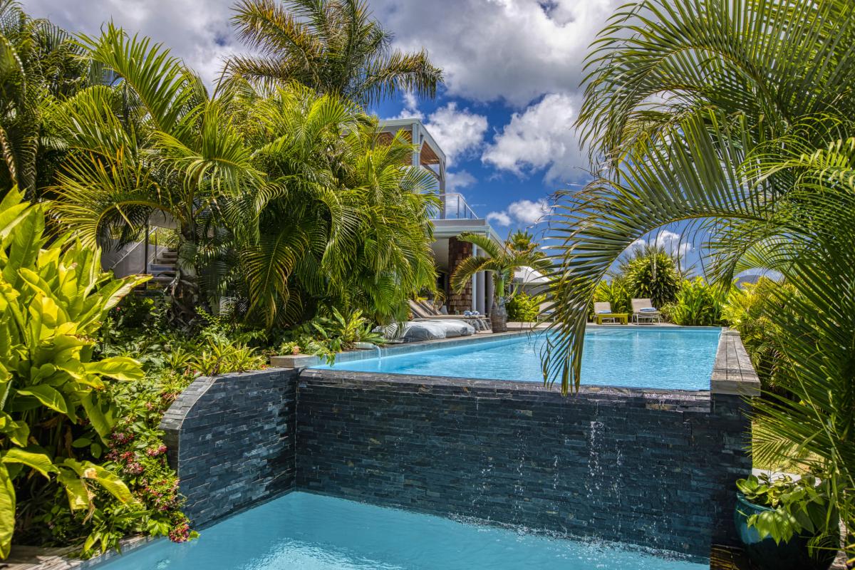 Location villa Saint Martin Terres Basses - Villa 4 chambres 8 personnes - 350m de la plage de Baie aux Prunes - Piscine - Roof Top (19)